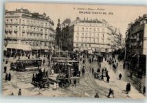 Madrid - Straßenbahn Puerto de Sol