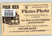 Douai Werbung Phono-Photo Kanal Fotoapparat Werbe AK