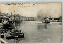 62200 Boulogne-sur-Mer 1907 - Hafen