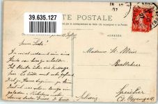62200 Boulogne-sur-Mer 1907 - Hafen