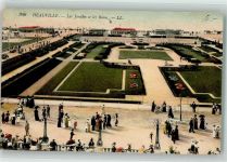 14800 Deauville 1904 - Les jardins et les Bains