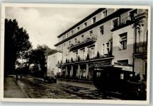 Usti nad Labem Aussig 1933 Foto AK Sanatorium Píštany Pistian Omnibus Auto Oldtimer