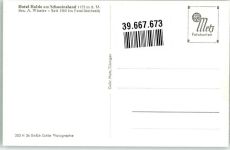 79254 W7801 Oberried , Breisgau - Hotel Halde am Schauinsland