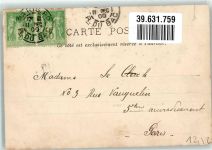 56110 Gourin 1900 Gebrauchsspuren Marktszene Bretagne