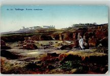 Karthago Carthage 1914 - Ruines romaines