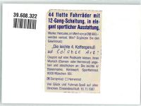 53604 W5340 Bad Honnef 1987 Ganzsache