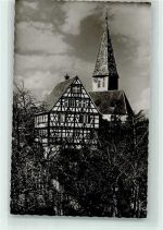 72127 W7408 Kusterdingen - Kirche und Pfarrhaus