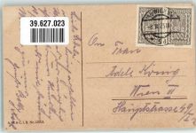 Frau mit Hut Pfadfinder 1923 Künstlerkarte