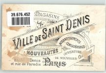 Saint-Denis Kind Werbung Maler Gebrauchsspuren