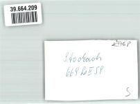 78333 W7768 Stockach , Baden FOTO KEINE AK Foto Original aus Archiv eines Ansichtskartenverlags Ort handschriftlich