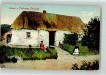 Feldpost WK I Motiv Polen 1915 Gebrauchsspuren