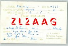Wellington KEINE AK Amaterufunk QSL Karte Palmerston North