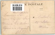 03000 Moulins Allier 1919 - Feldpost