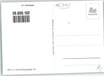 97640 W8741 Hendungen Foto AK mit Kirche St. Alban und Landschule