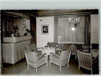 87549 W8977 Rettenberg , Oberallgäu FOTO KEINE AK Gasthaus Engel Gaststube Foto Orginal aus Archiv eines Ansichtskartenverlags Ort handschriftlich
