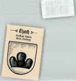 79215 W7807 Elzach Vignette Wappen