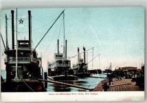New Orleans - Hafen Missiossippi River Boats