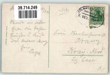 53424 W5480 Remagen 1914 - Kirche Apolinaris- Kirche Bahnpost Cöln-Frankfurt Zug 169
