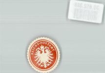 Reichs-Postamt Post Siegelmarke