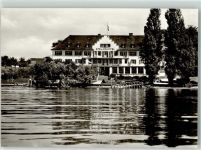 78479 W7752 Reichenau , Baden Foto AK Strand - Hotel Löchnerhaus