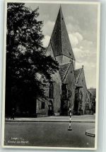 32791 W4937 Lage , Lippe Gebrauchsspuren Kirche am Markt
