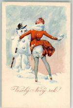 Neuahr Frau Schneemann