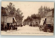 84000 Avignon 1926 - Cafe Auto Oldtimer Cours de la Republique