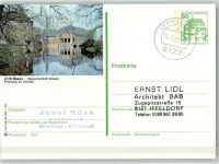 47652 W4179 Weeze Ganzsache Wasserschloss Wissen
