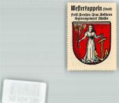49492 W4535 Westerkappeln Vignette Wappensammelmarke Kaffee Hag Nr. 41