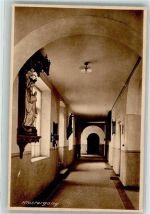 97509 W8722 Wipfeld - Klostergang Benediktiner Missions Seminar St. Ludwig