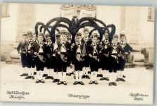 W8000 München Kinder Schäfflertanz Kronengruppe Städtisches Waisenhaus Volkstanz 1920