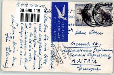 Kapstadt Cape Town 1956 Foto AK Tracht Ort lt. Stempel