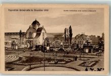Brüssel Bruxelles Ausstellungen 1910 - Ausstellung 1910