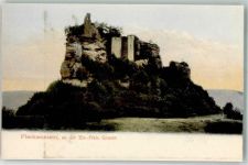 67510 Lembach Gebrauchsspuren Burg Fleckenstein an der Els. Pfäz. Grenze