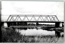29229 W3100 Winsen Aller FOTO KEINE AK Foto Original aus Archiv eines Ansichtskartenverlags Brücke Ort handschriftlich