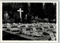 25083 Gardone Riviera Foto AK Dackel Deutscher Kriegerfriedhof 1939-1945