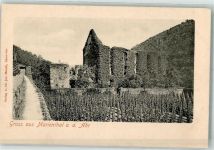 53474 W5487 Marienthal b Bad Neuenahr-Ahrweiler - Kirche Ruine