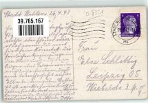 01829 O8306 Wehlen Stadt 1943 - Sächsische Schweiz Ort lt. Stempel