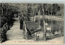 17000 La Rochelle 1910 - Parc Charruyer Schwäne