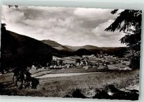 72270 W7292 Obertal , Kr Freudenstadt Foto AK Hotel Günter