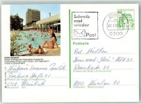 56112 W5420 Lahnstein Ganzsache Kurtherme Rhein Lahn