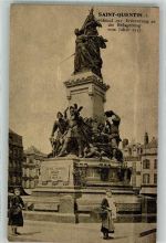 02100 Saint-Quentin 1915 - Denkmal zur Erinnerung an die Belagerung 1557