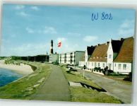 25997 W2284 Hörnum Sylt - Strandpromenade mit Leuchtturm