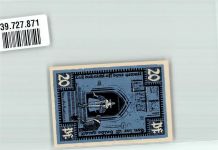 06217 O4200 Merseburg 1921 Notgeldschein 20 Pfennig