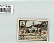 99338 O5216 Plaue , Thür 1921 Notgeldschein 10 Pfennige