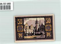06217 O4200 Merseburg 1921 Notgeldschein 50 Pfennig