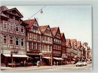 29525 W3110 Uelzen , Lüneburger Heide FOTO KEINE AK Foto Original aus Archiv eines Ansichtskartenverlags Oldtimer Ort handschriftlich