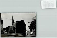 58285 W5820 Gevelsberg FOTO KEINE AK St. Engelbert KircheAuto Straße Ort handschriftlich Foto Original aus Archiv eines Ansichtskartenverlags