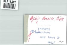 58285 W5820 Gevelsberg FOTO KEINE AK St. Engelbert KircheAuto Straße Ort handschriftlich Foto Original aus Archiv eines Ansichtskartenverlags