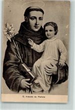 35100 Padova Foto AK Kirche S. Antoni Portrait